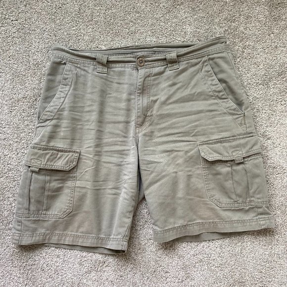 Columbia Shorts Mens 36 Brown Cargo Pockets Casual Outdoors Lightweight Hiking - Picture 1 of 9